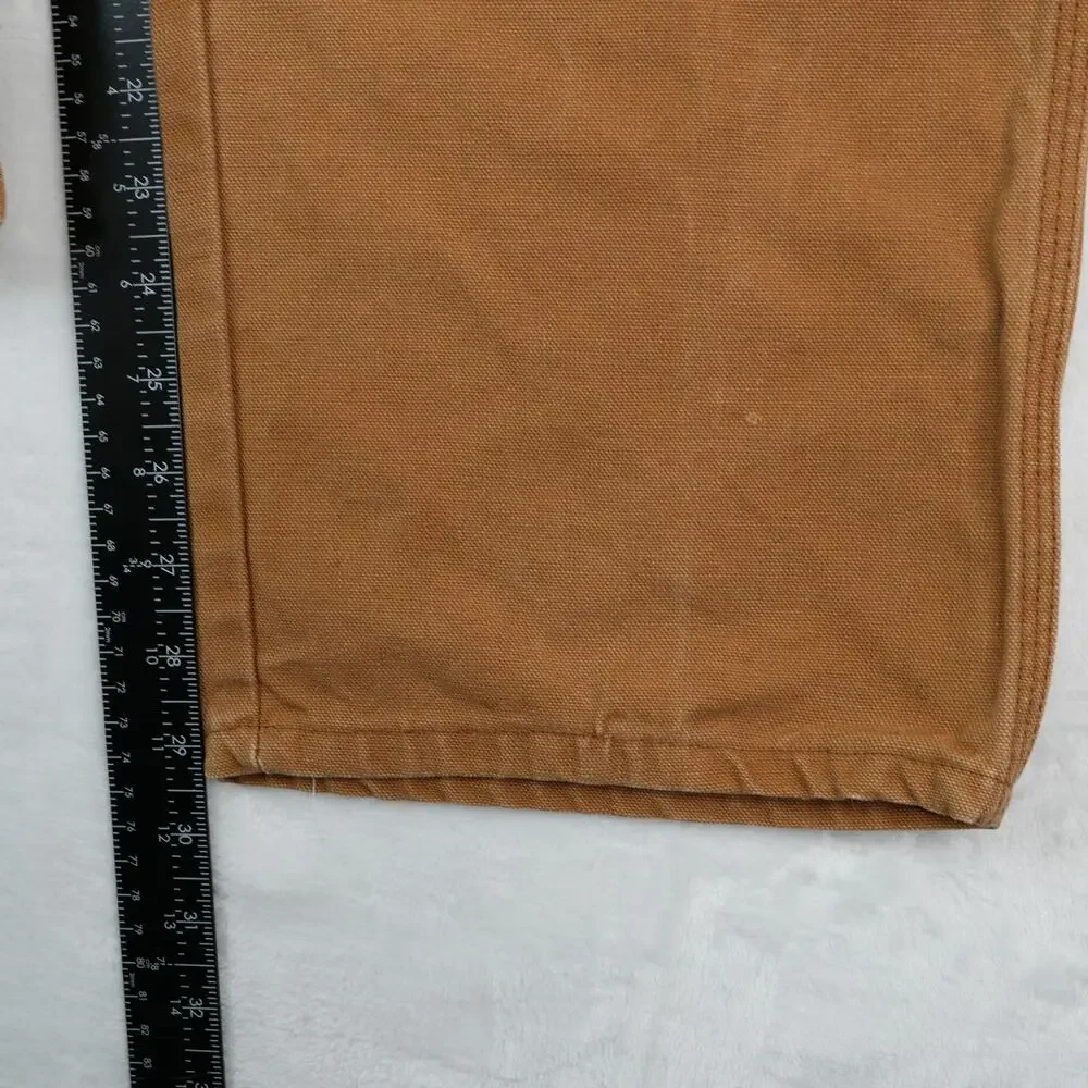 Dickies Carpenter Pants Mens 34x30 Brown Canvas Workwear‎ Utility Patina Rugged